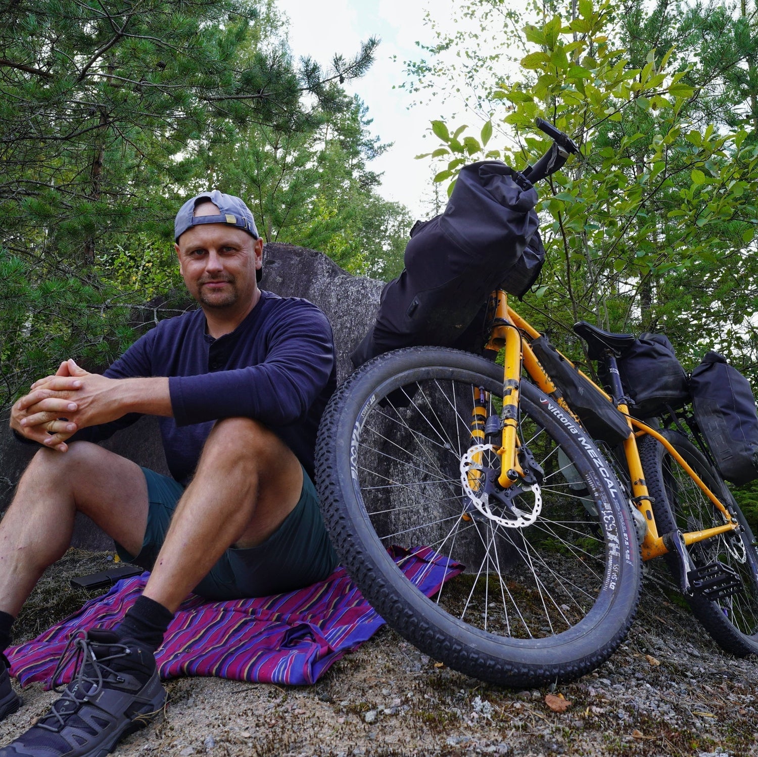 Vi byggde långfärdscykel till Lars Bengtsson, hans touringcykel för världens alla hörn.