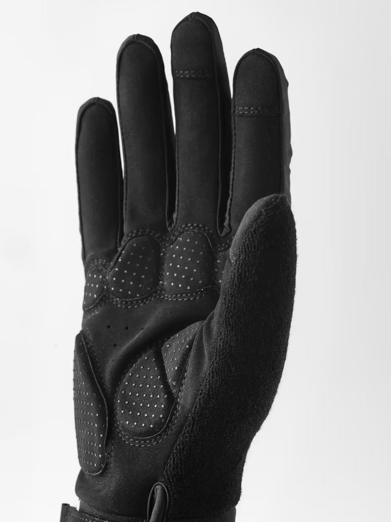 Hestra Bike Guard D3O Lang - 5 fingre - Sort