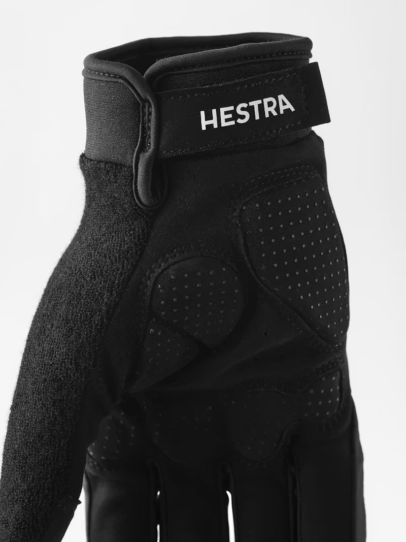 Hestra Bike Guard D3O Lang - 5 fingre - Sort