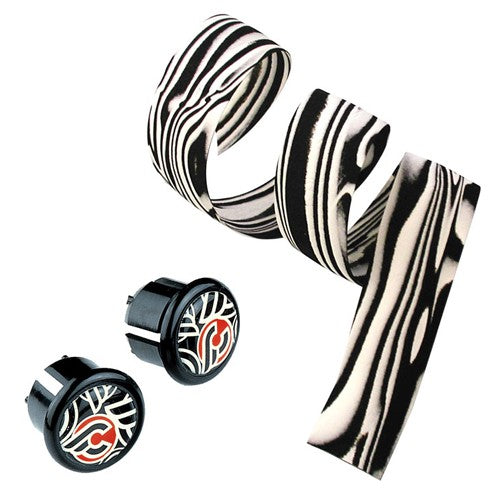 Cinelli Zebra Bånd Hvid/Sort Styrbånd