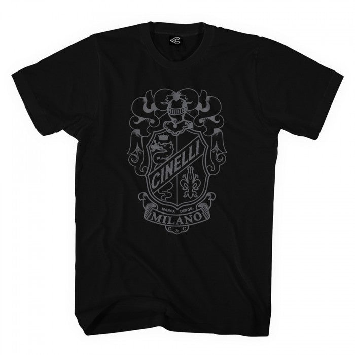 Cinelli Crest sort T-shirt