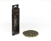 Izumi Jet Black Track Kæde Guld 1/2X1/8"