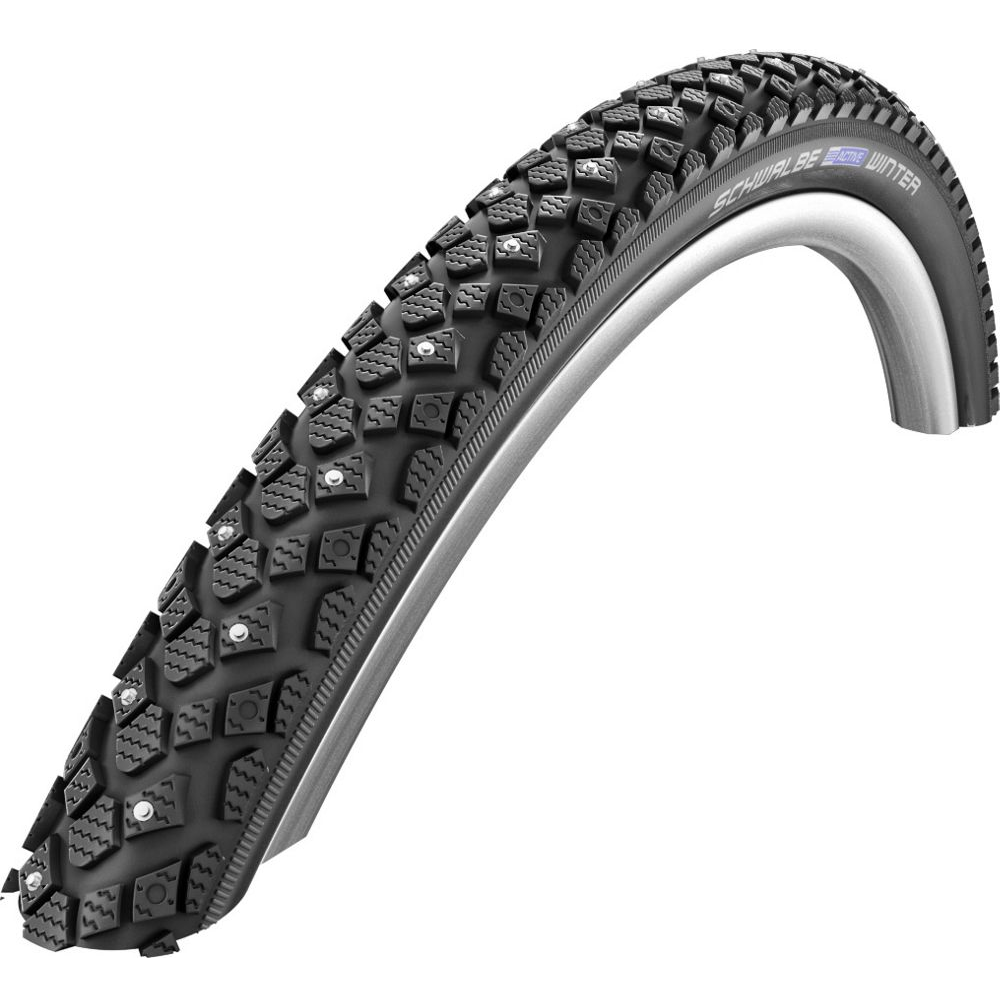 Schwalbe vinterdæk med dobbelte pigger 28 tommer/622, Kevlarguard