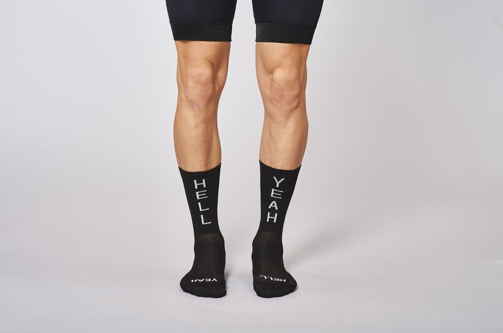 FINGERSCROSSED 'Hell Yeah' Cykelstrømper 3.0 Large