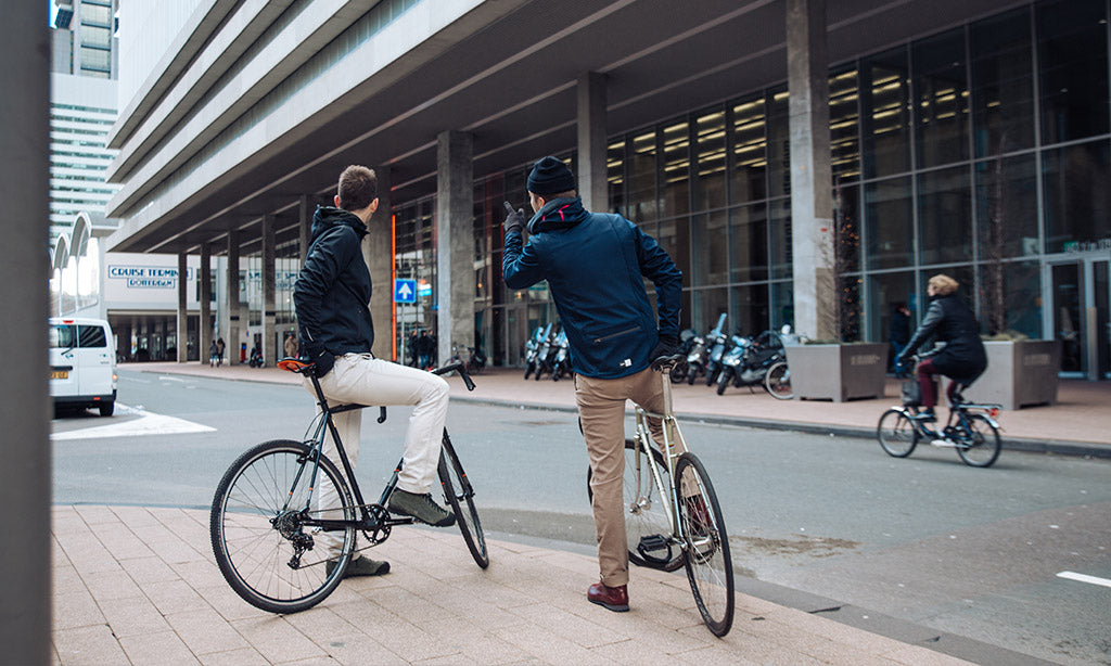 PEdALED Discovery Shell Cykeljakke Blå