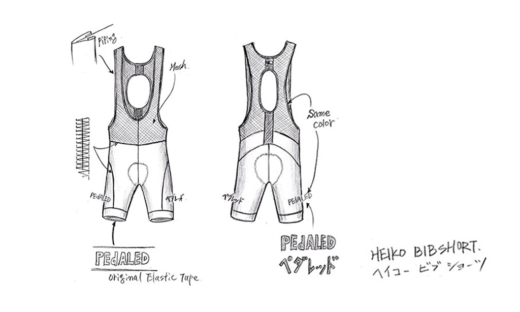 PEdAL ED Heiko BIB-shorts