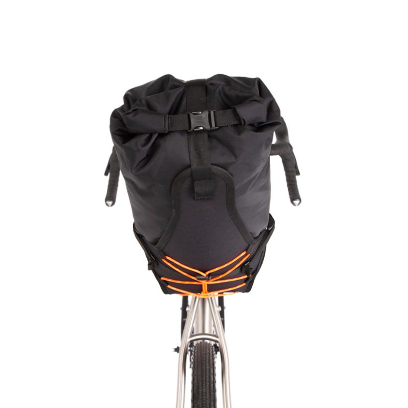 Restrap CarryEverything Sadeltaske 14L - Sort/Orange