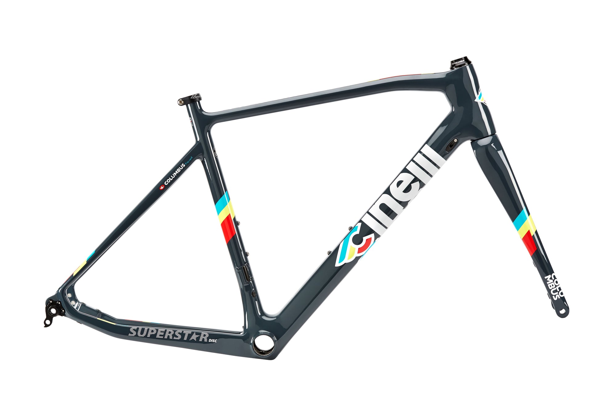 Cinelli Superstar Disc Grey Street - Rammesæt