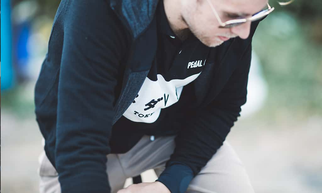 PEdAL ED Tokyo Riding Polo Langærmet, Sort
