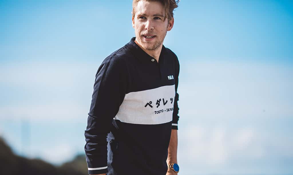 PEdAL ED Tokyo Riding Polo Langærmet, Sort
