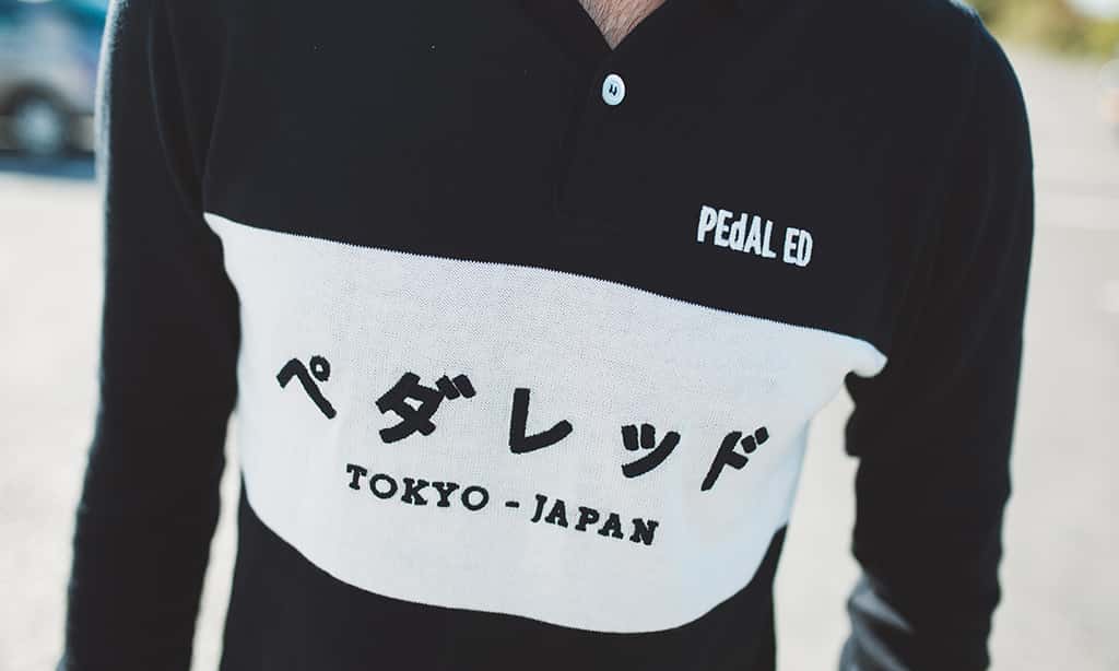 PEdAL ED Tokyo Riding Polo Langærmet, Sort