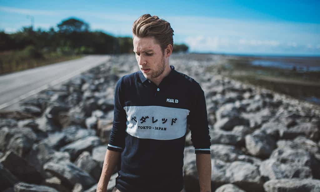 PEdAL ED Tokyo Riding Polo Langærmet, Sort