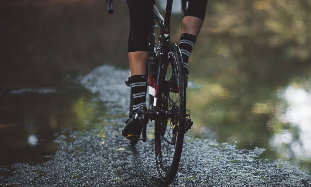 PEdALED Three Stripe Cykelstrømper Sort
