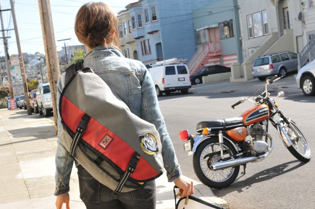 Chrome Citizen Messenger Taske - Olivengrøn/Sort