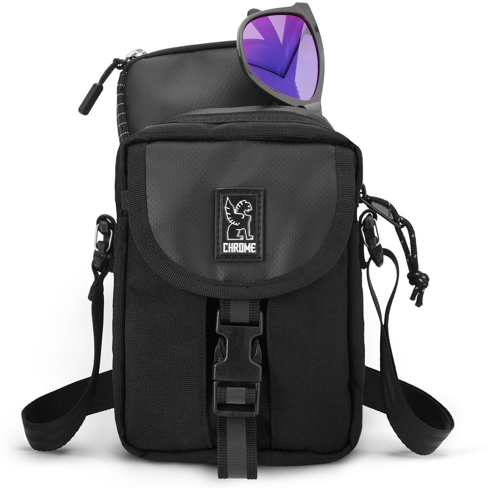 Chrome skuldertilbehørspung