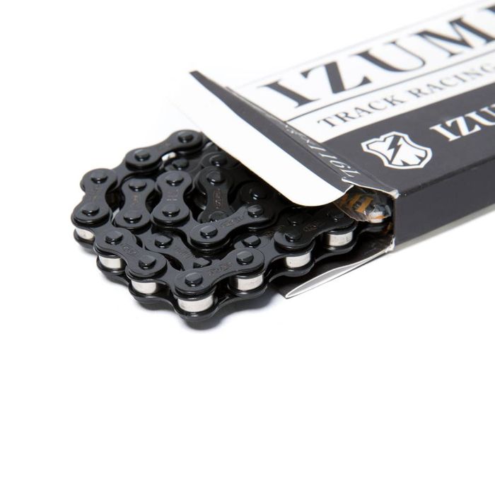 Izumi x MASH Jet Black Kæde Sølv 1/2 x 1/8"