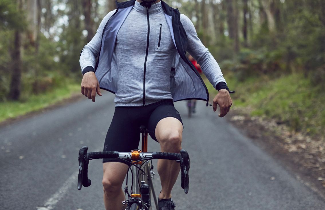 PEdAL ED Kaido langærmet cykeltrøje, Grå