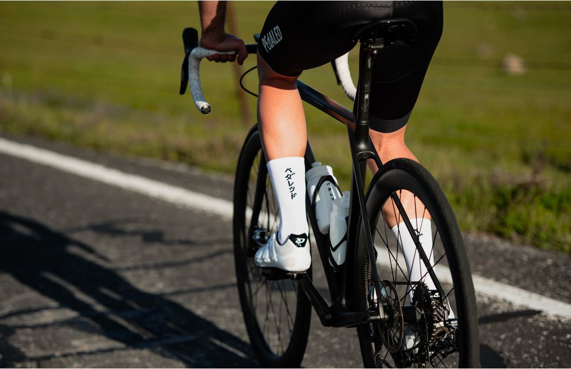 PEdALED Mirai Cykelstrømper Hvid