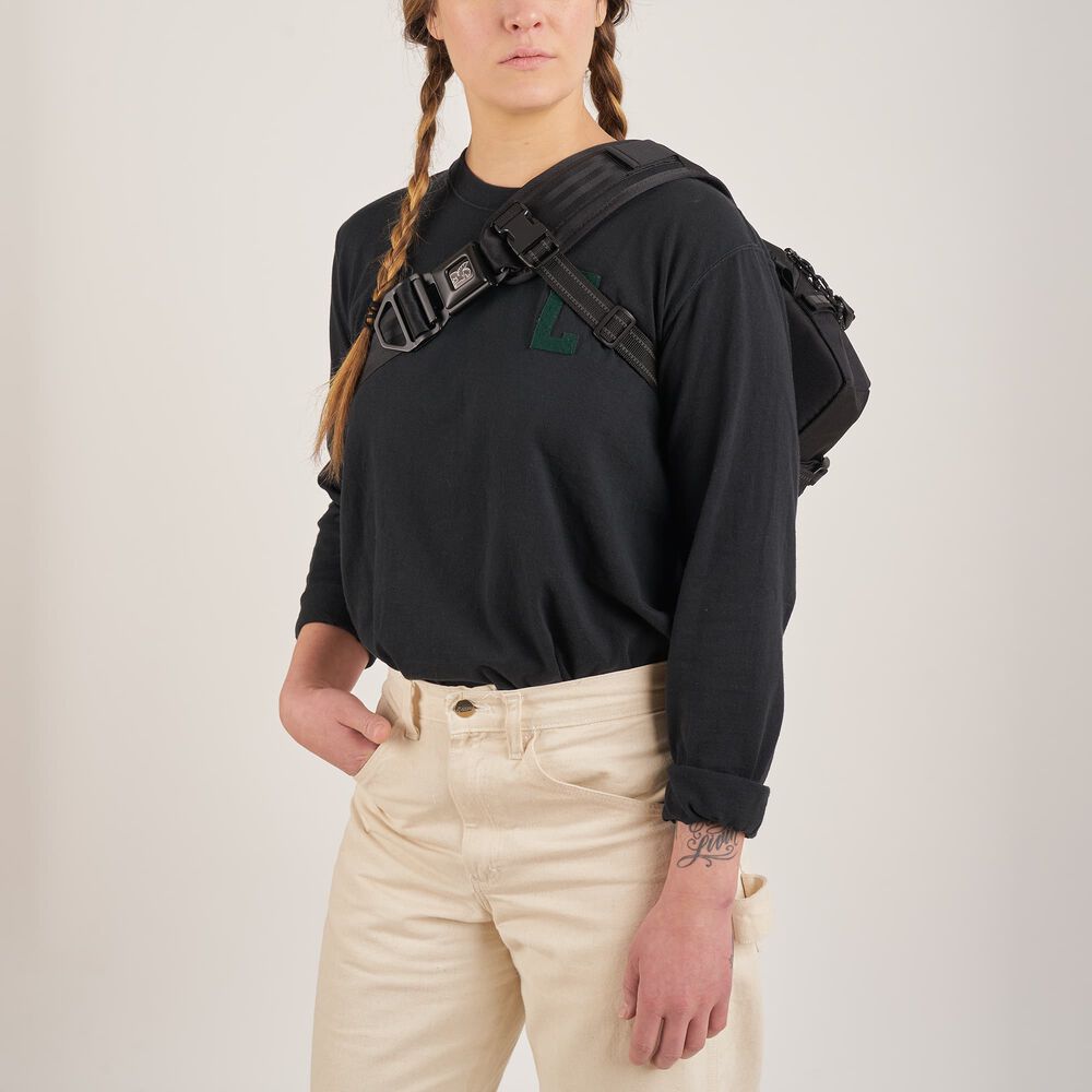 Chrome Kadet Sling Taske BLCKCHRM 22X