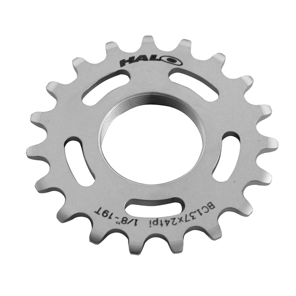 Halo Trackdrev 1/2x1/8" Sølv 19T