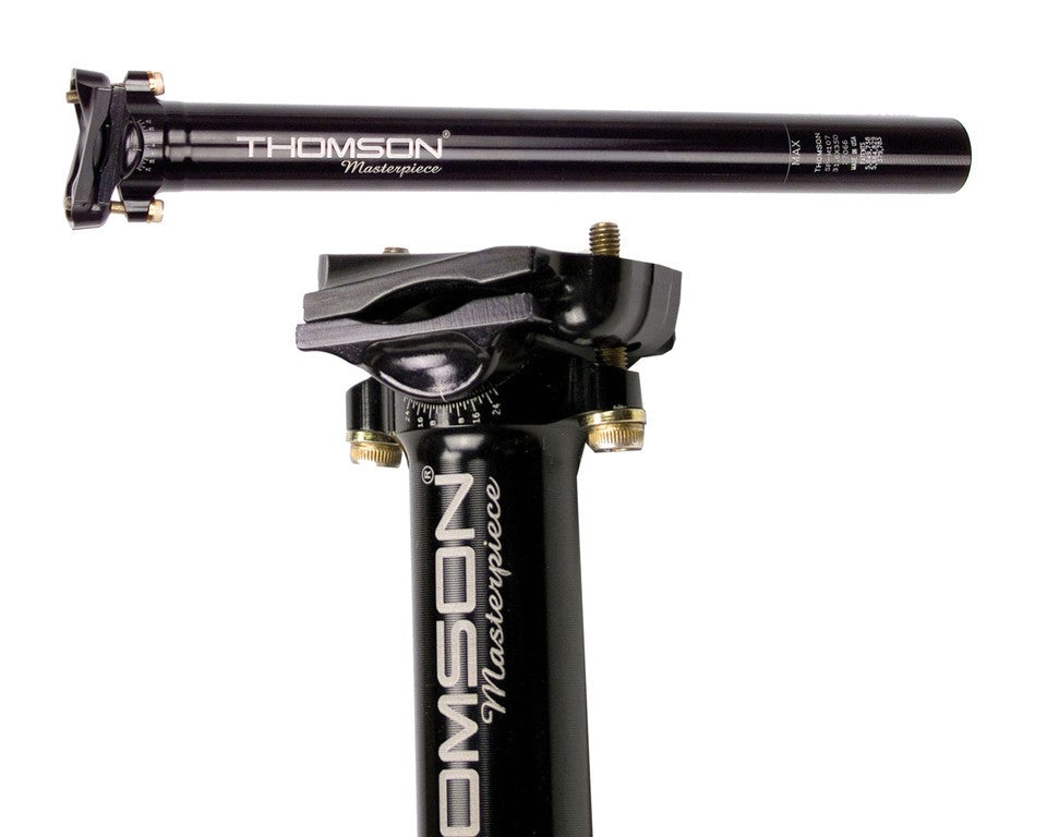 Thomson Masterpiece Sadelpind Sort 27,2mm, 330mm, Inline