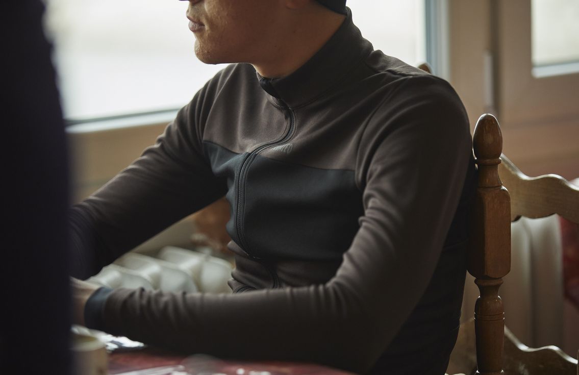 PEdAL ED Essential Merino Langærmet Chokolade
