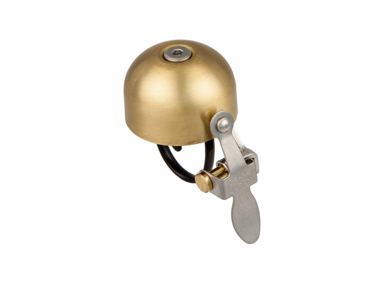 Crane E-ne Ringeklokke Satin Guld