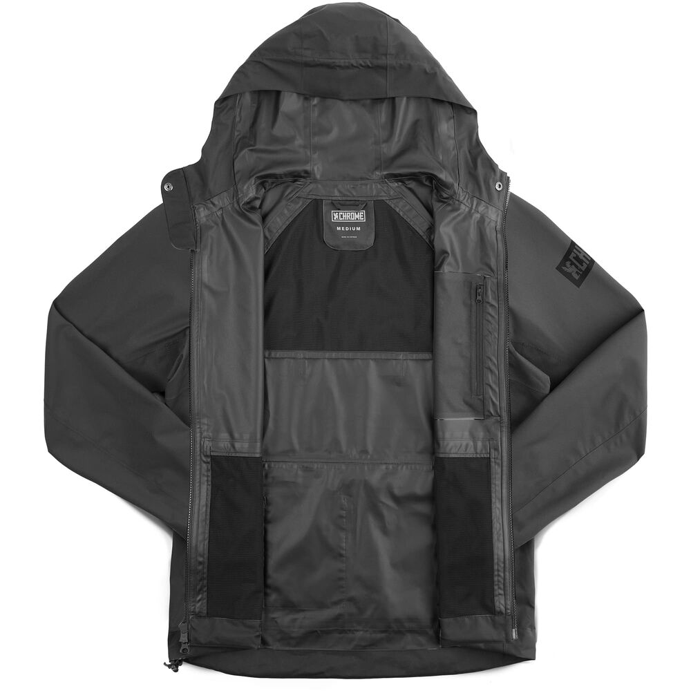 Chrome Storm Salute Pendlerjakke - Sort