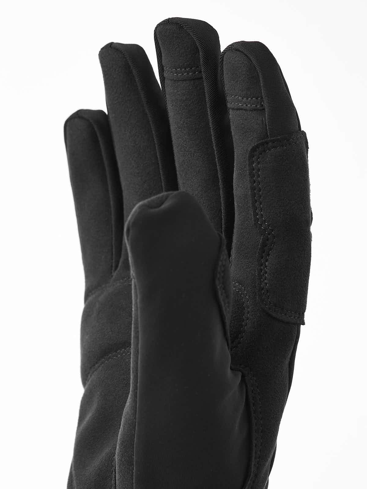 Hestra Windstopper Tracker - 5 Fingre / Sort