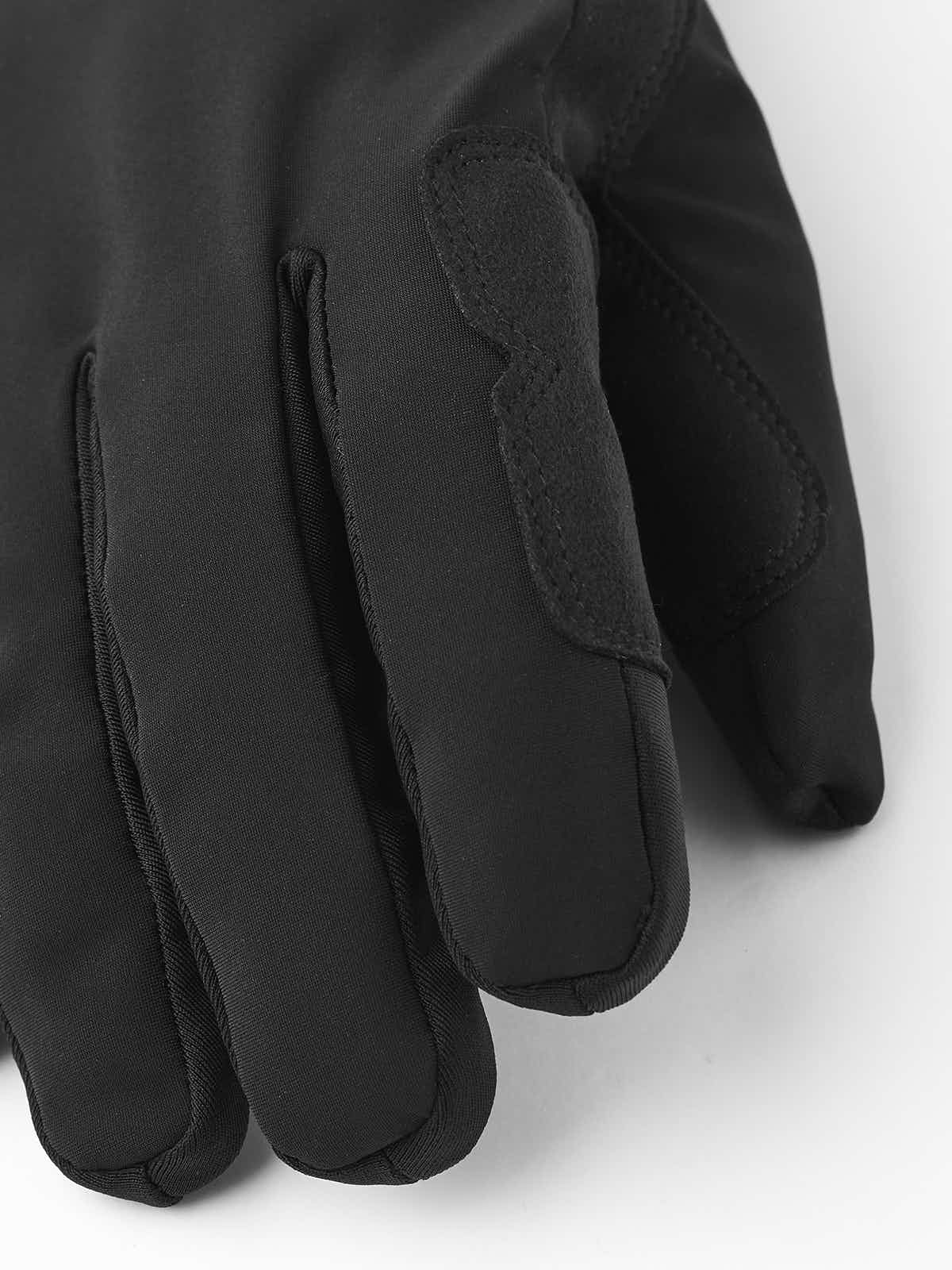 Hestra Windstopper Tracker - 5 Fingre / Sort