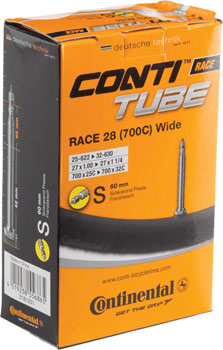 Continental Race 28 (700c) 25-32 mm (622-630), Presta 60 mm slange inderrør