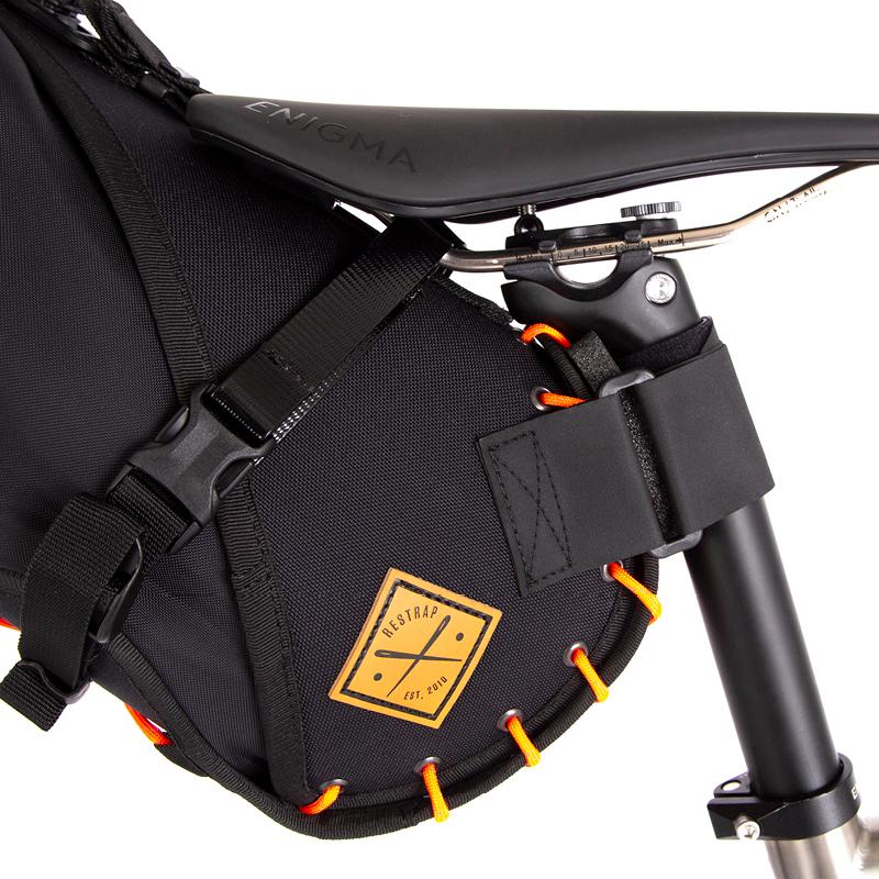 Restrap CarryEverything Sadel taske 8L Sort/Sort