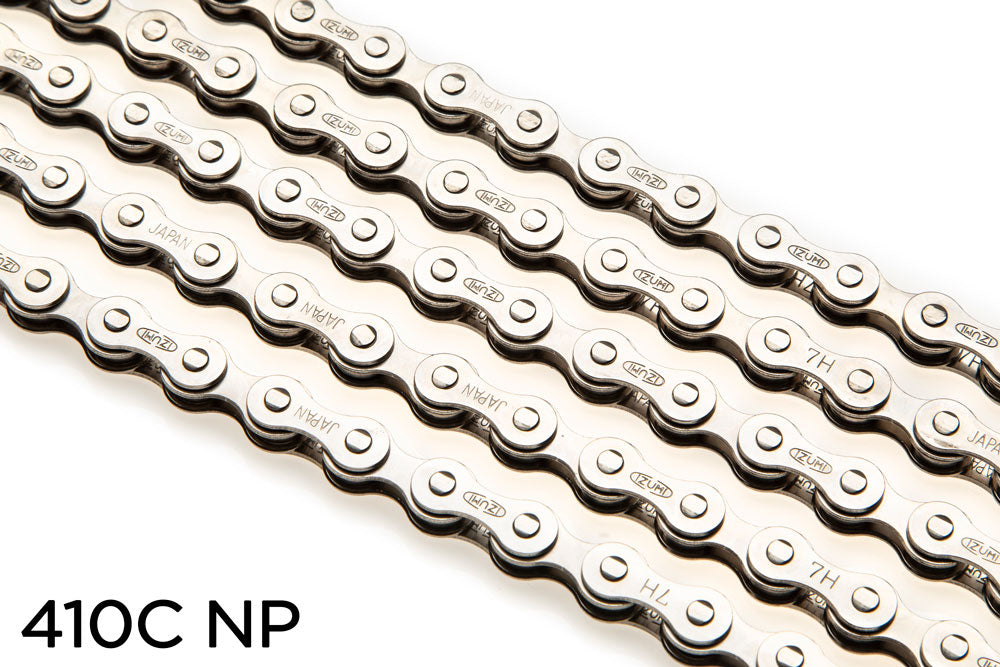 Izumi ES410CNP 5-6 gears cykelkæde 1/2 x 3/32" - Sølv