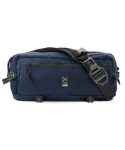 Chrome Kadet Nylon Skuldertaske Navy Aluminium