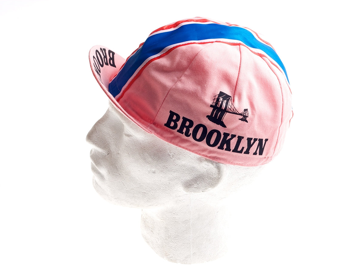 Vintage Cycling Cap - Brooklyn Pink