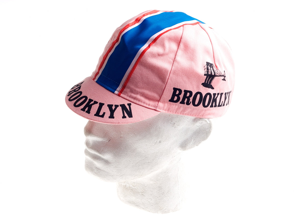Vintage Cycling Cap - Brooklyn Pink