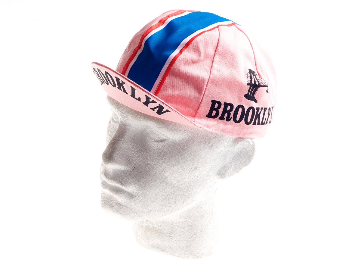 Vintage Cycling Cap - Brooklyn Pink