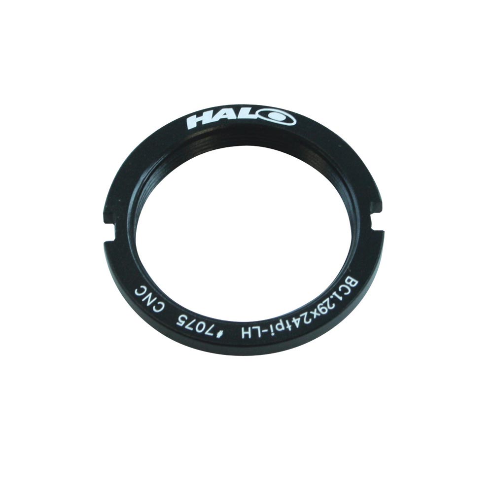 Halo Track Låsering Aluminium Sort