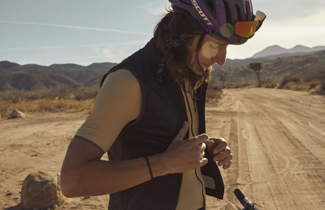 PEdALED Odyssey Polartec Alpha® Cykelvest Koksgrå