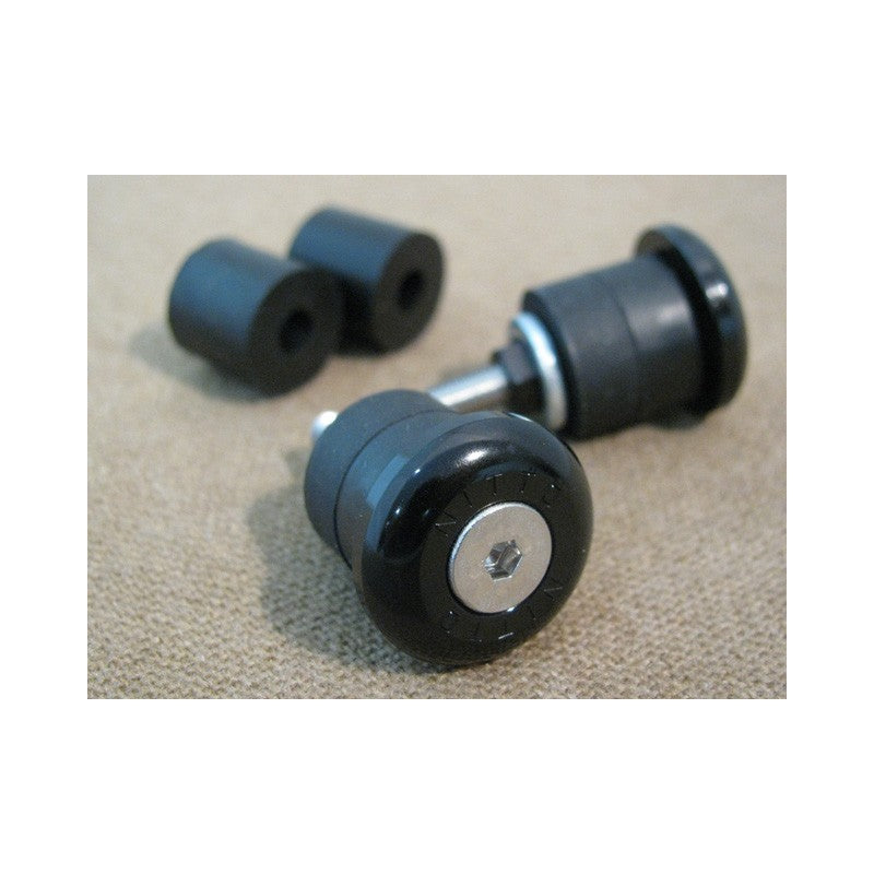 NITTO Bar-end låsepropper EC-02 (22 mm) Sort