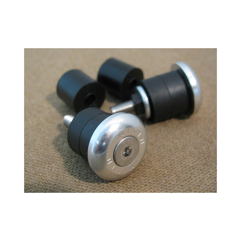 NITTO Endestik med lås EC-02 (22 mm) Sølv