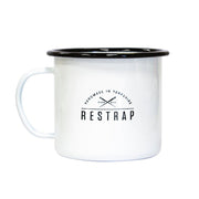 Restrap 20oz emaljekrus, (Det er rigtigt, en pint!)