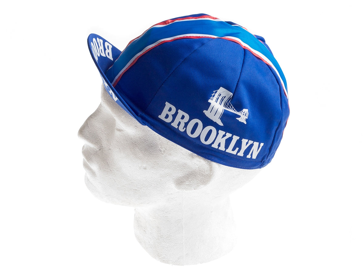 Vintage Cycling Cap - Brooklyn Blå