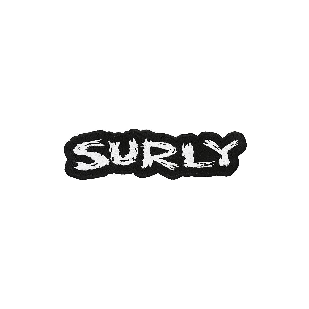 Surly Patch, 10 cm, Sort/Hvid