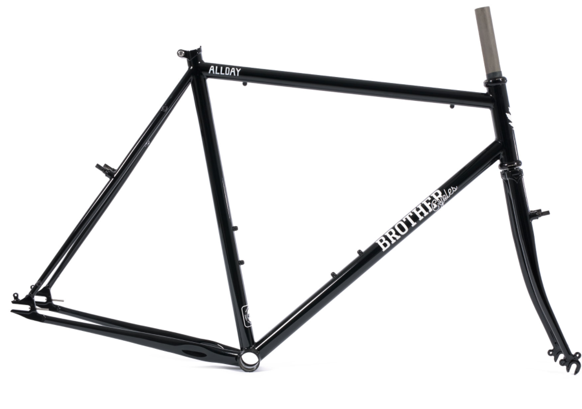 Brother Cycles The Allday Black - Rammesæt 60 cm