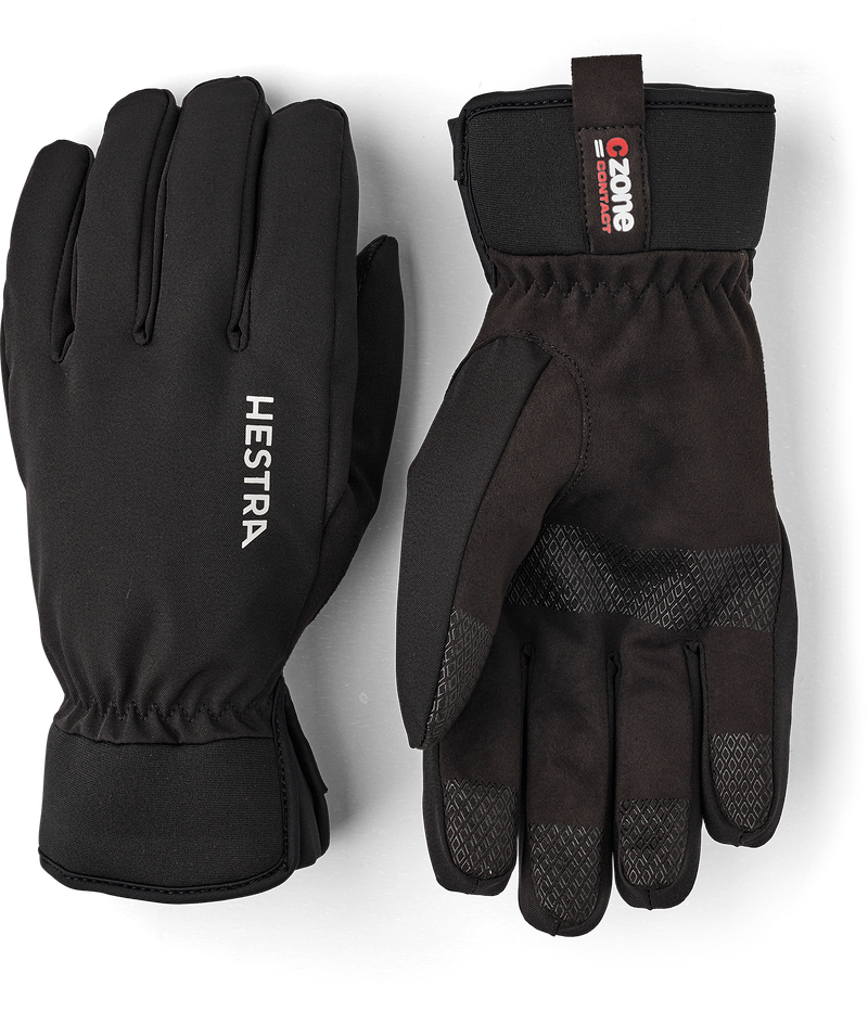 Hestra CZone Contact - 5 Fingre / Sort 11