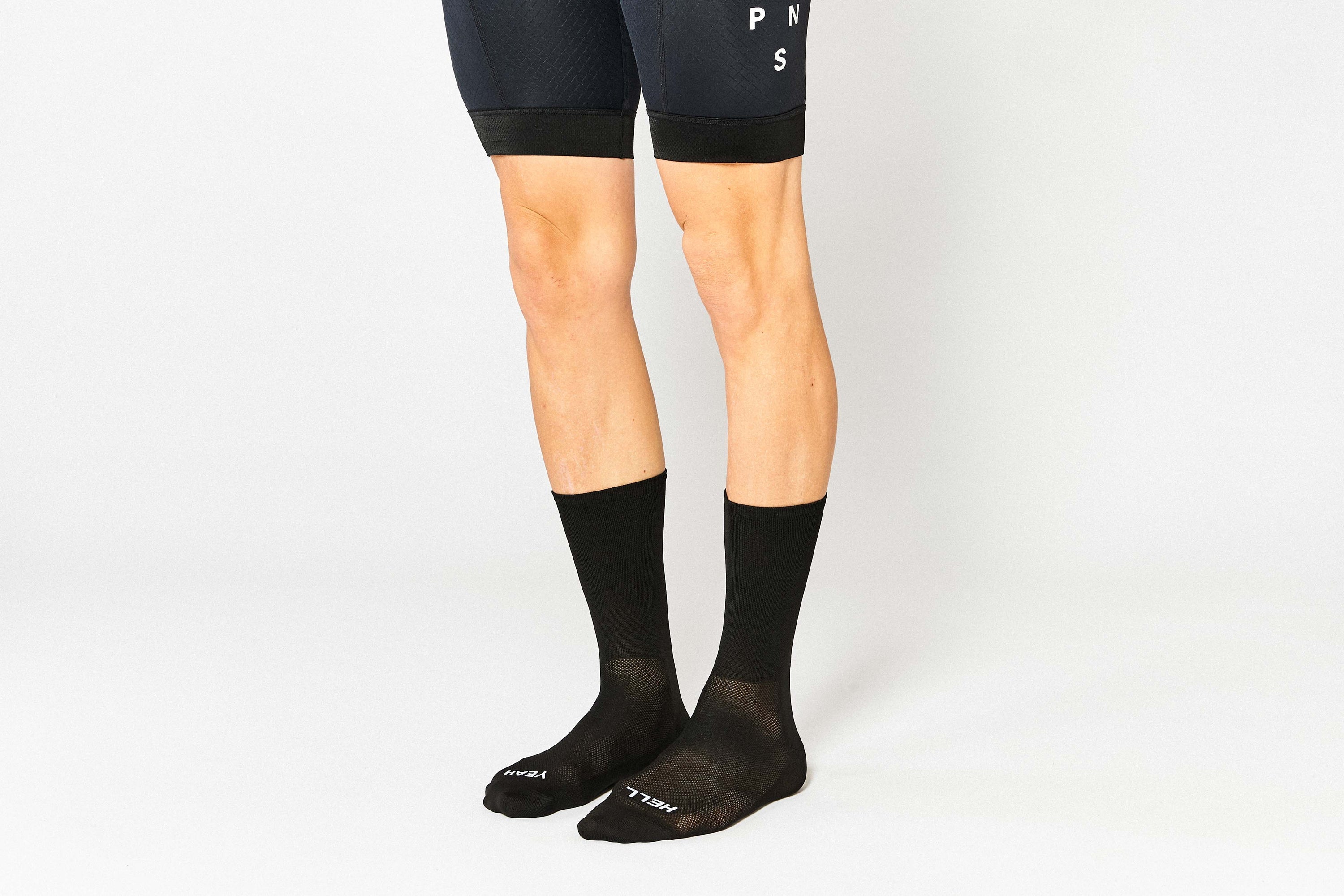 FINGERSCROSSED #666 Hell Yeah 1.0 Sorte Cykelstrømper