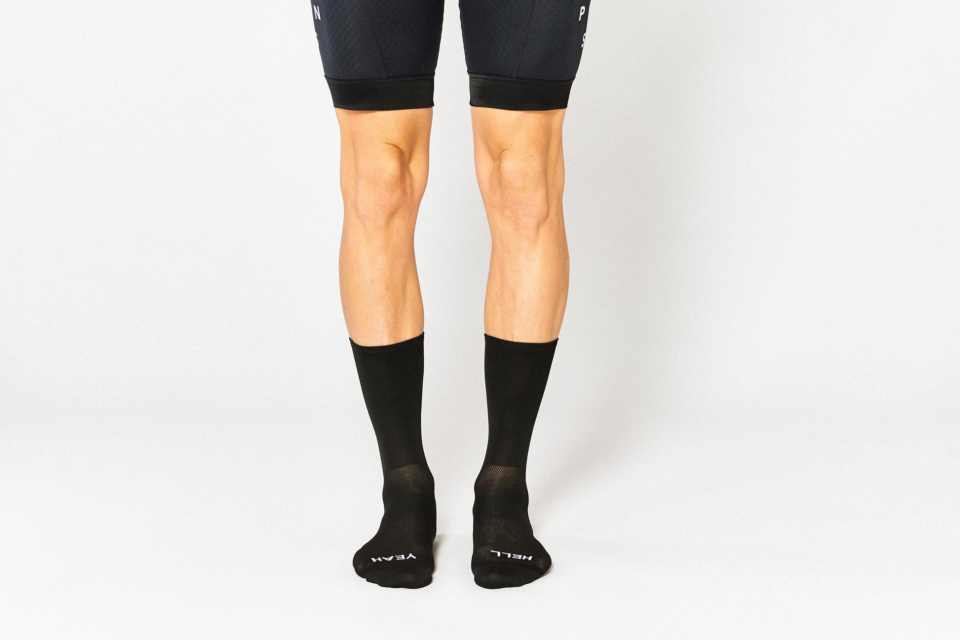 FINGERSCROSSED #666 Hell Yeah 1.0 Sorte Cykelstrømper