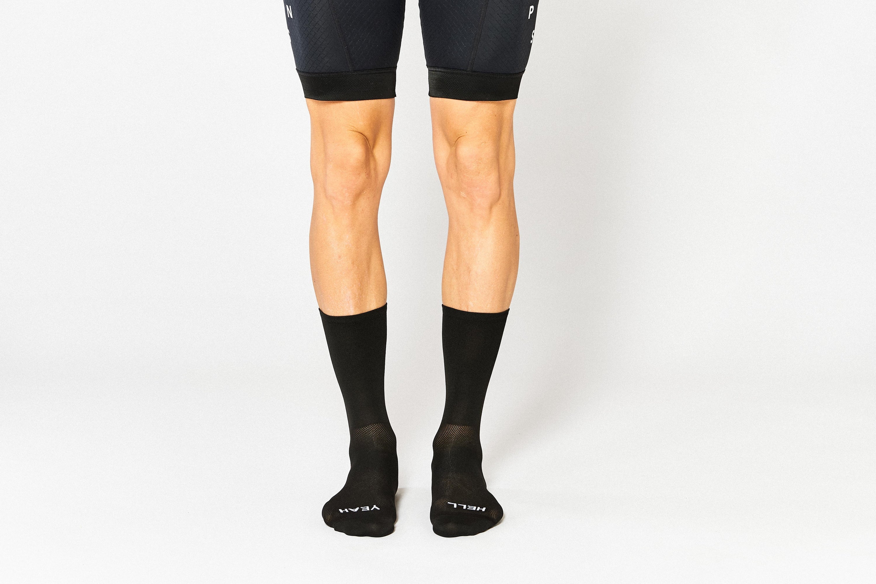 FINGERSCROSSED #666 Hell Yeah 1.0 Sorte Cykelstrømper