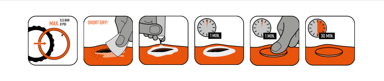 Tubolito Tubo-Patch Reparationssæt